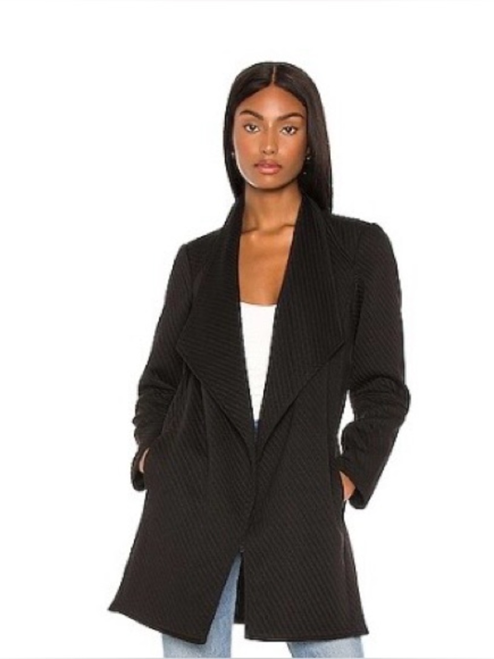 BB Dakota Black In Her Element Coat
